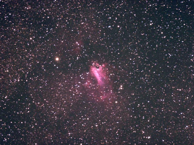 Ｍ１７オメガ星雲（射手座の散光星雲)