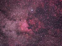 北米星雲とペリカン星雲